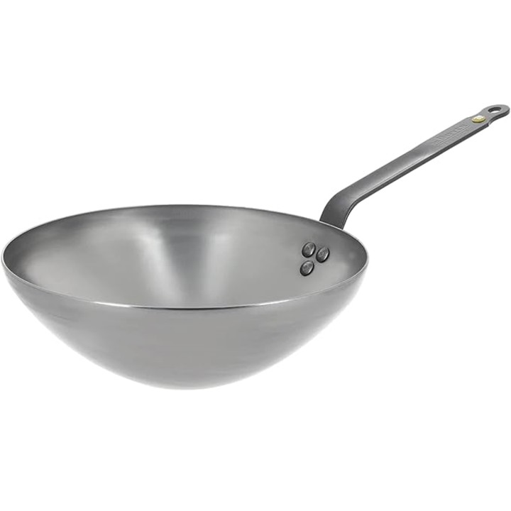 wok bombé acier de buyer